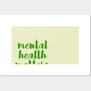 Mental Health Matters Posters and Art